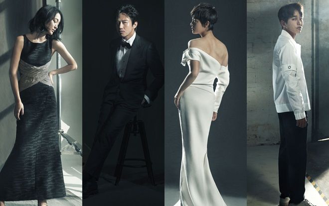 Châu Tấn, Tôn Lệ quyến rũ bên Đặng Siêu và Bành Dục Sướng trong bộ ảnh của 'Giải Kim Mã 2018'