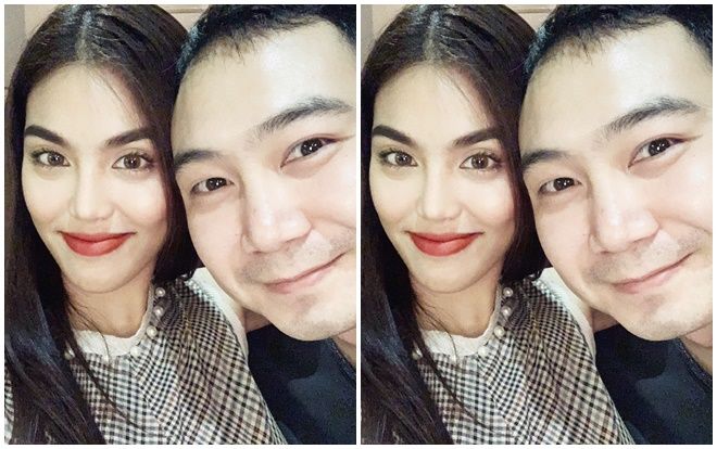 Lan Khuê lần đầu đăng ảnh tình tứ cùng ông xã sau khi kết hôn