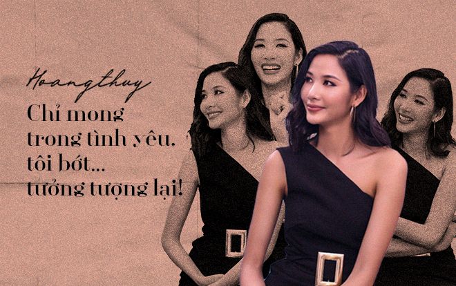 Á hậu Hoàng Thùy: 'Tôi không phải người thích rong chơi với những cuộc tình!'