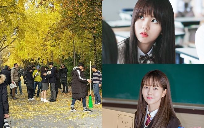 Lộ diện những hình ảnh đầu tiên của Kim So Hyun cùng bạn diễn mỹ nam trên phim trường ‘Love Alarm’