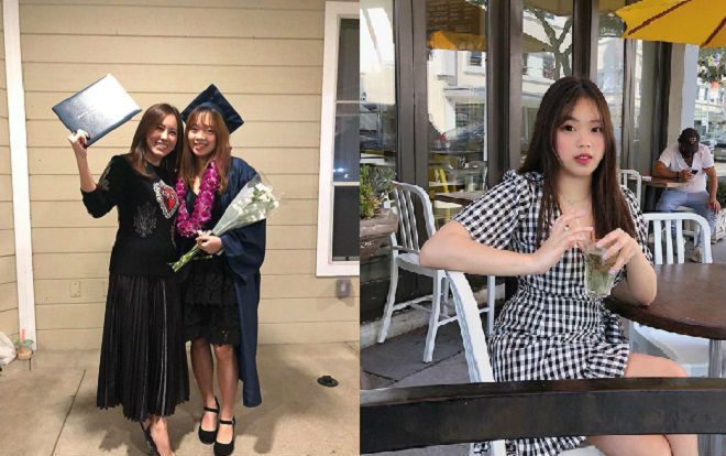 Không còn là cô bé tròn trĩnh đeo kính cận ngày nào, con gái Hoa hậu Thu Hoài đã 'lột xác' thành thiếu nữ với ngoại hình thon gọn xinh đẹp