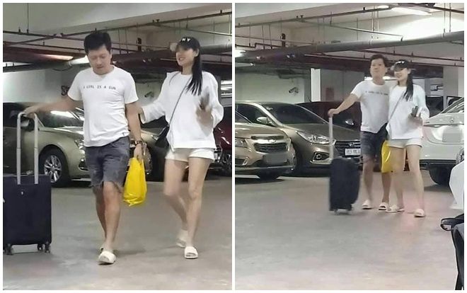 Fan truyền tay bức hình Nhã Phương lộ bụng to, tăng cân trông thấy