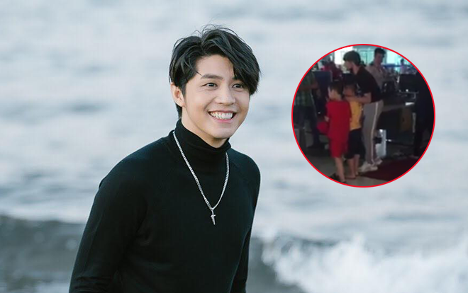 Clip: Dù mệt mỏi sau một đêm diễn dưới mưa, Noo Phước Thịnh vẫn nhiệt tình 'chiều' fan nhí hết mực