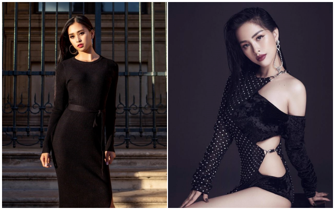 Chị dâu Bảo Thy gây bất ngờ với hình ảnh giống Hoa hậu Tiểu Vy như hai giọt nước