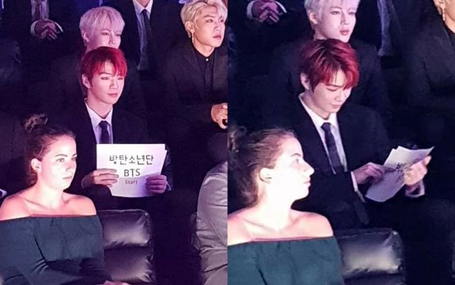 Lấy bảng staff làm banner cổ vũ BTS, có fanboy nào đáng yêu như Daniel (WANNA ONE) không?