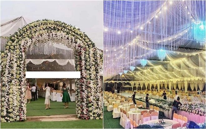Rạp cưới của cặp đôi tổ chức đám cưới 'đi vào lịch sử' đang gây bão mạng xã hội có gì mà tốn tới gần 1 tỷ đồng?