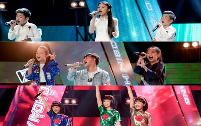 Vượt nhiều nghệ sĩ Việt, các sao nhí The Voice Kids 'chễm chệ' trên top Youtube trending
