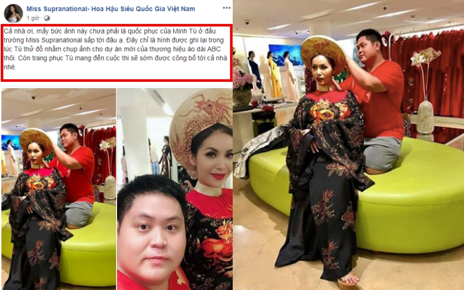 Fan mừng như 'trẩy hội', ơn giời đây không phải là Quốc phục của Minh Tú tại Miss Supranational 2018