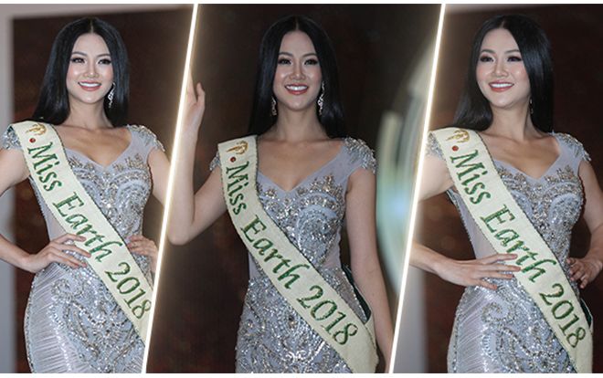 Họp báo chính thức: Phương Khánh và những bước catwalk đầu tiên với vai trò Miss Earth 2018