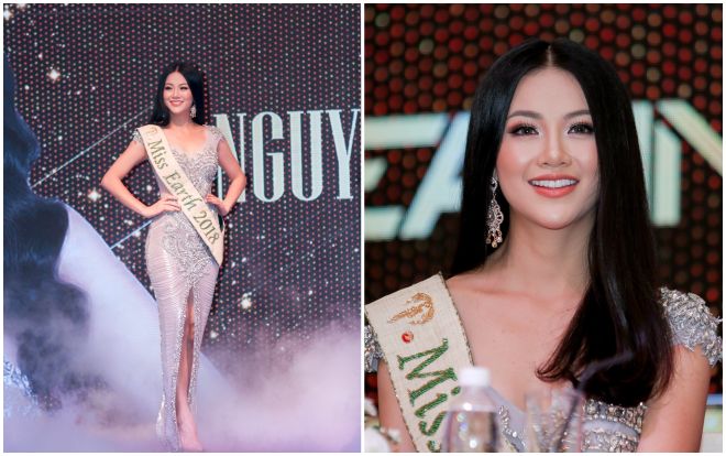 Miss Earth Phương Khánh tỏa sáng rực rỡ giữa dàn chân dài siêu mẫu