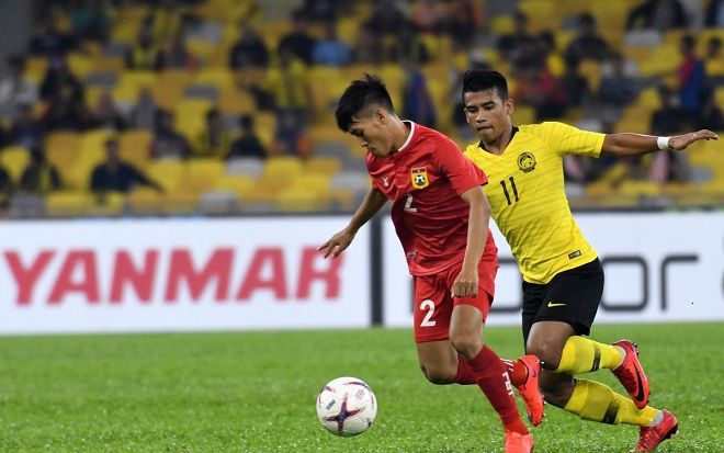 Lập siêu phẩm giống Ronaldo, ĐT Lào vẫn thua tức tưởi trước Malaysia
