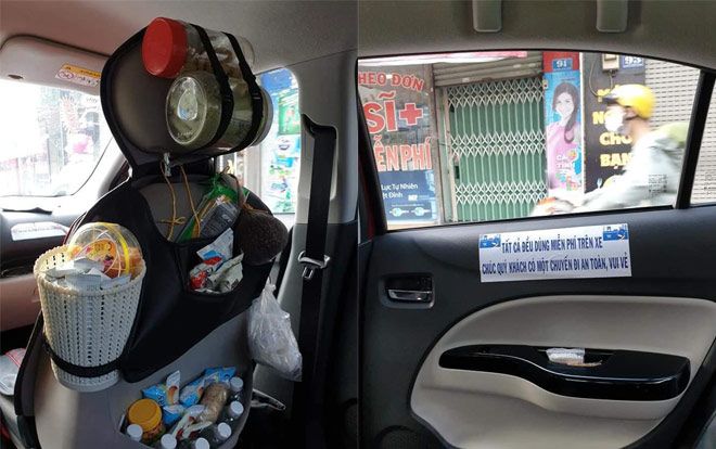 Hành khách mê mệt rủ nhau truy tìm chiếc xe chất đầy đồ ăn như cửa hàng tạp hóa mini, đáng chú ý nhất là 'tất cả đều dùng miễn phí'