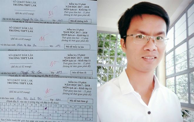 Hóa ra đây là thầy giáo 'cha đẻ' của loạt mã đề 'bá đạo' khiến học trò tắt ngay ý định hỏi bài