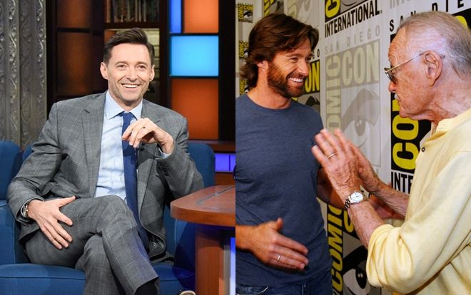 Hugh Jackman ngậm ngùi hồi tưởng, tiết lộ từng bị Stan Lee 'cướp sóng' tại Comic Con