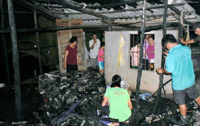 Căn nhà bất ngờ bốc cháy lúc chồng đi đón vợ, con gái 11 tuổi mắc bệnh bại não tử vong thương tâm