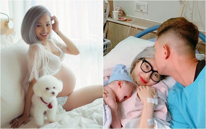 Em ruột ca sĩ Quang Vinh bất ngờ khoe ảnh hạnh phúc bên chồng cơ trưởng và con gái đầu lòng
