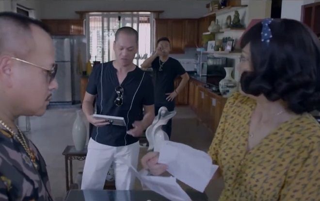 'Yêu thì ghét thôi: tập 22: Có biến! Ông Quang quác bị xã hội đen đến nhà siết nợ