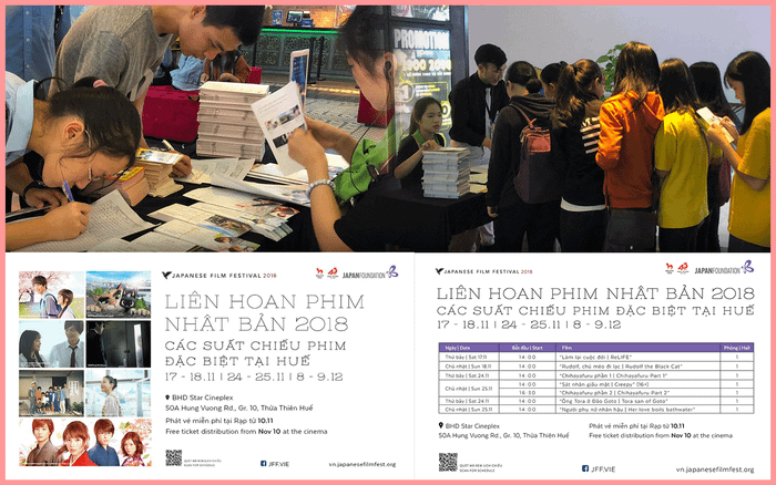 Liên hoan phim Nhật 2018 rộn ràng tại Huế