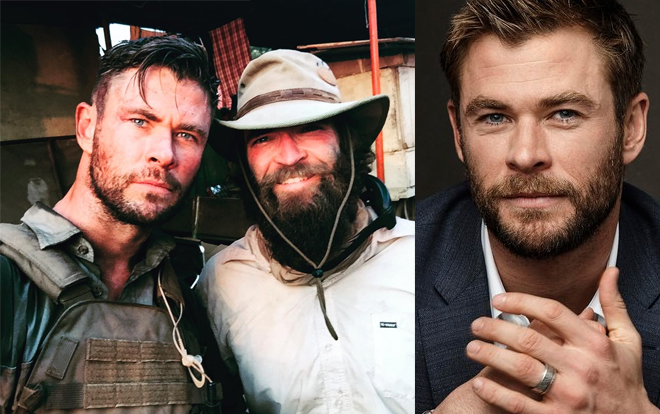 Những hình ảnh đầu tiên về bộ phim mới của Netflix có sự góp mặt của tài tử Chris Hemsworth!