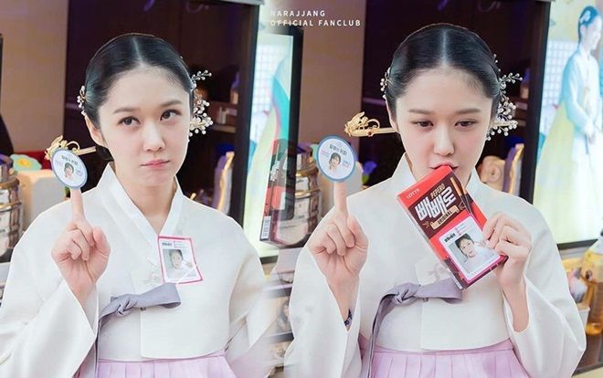 Hoàng hậu Jang Nara 'rắc thính' với loạt ảnh trẻ đẹp tựa gái 20 ở phim trường 'The Last Empress'