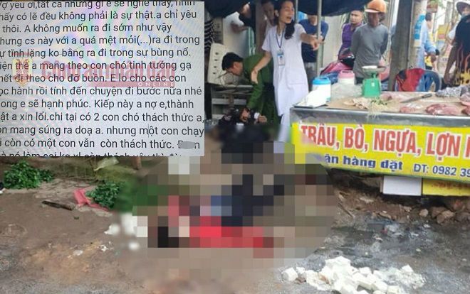 Hé lộ tin nhắn được cho là của nghi phạm gửi cho vợ trước khi rút súng bắn người phụ nữ 26 tuổi tử vong