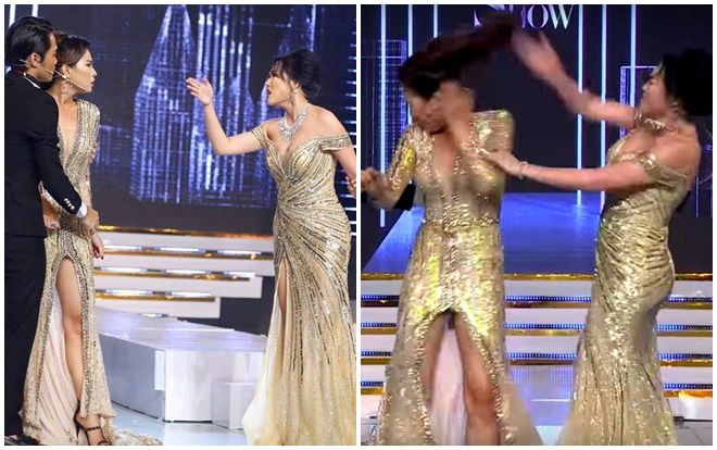 Sự thật câu chuyện Phi Thanh Vân tát ‘lật mặt’ đồng nghiệp ngay trên sóng truyền hình