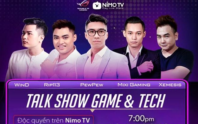 Đừng bỏ lỡ: Talk show đặc biệt nhất của Pew Pew trên Nimo TV đã ấn định ngày lên sóng