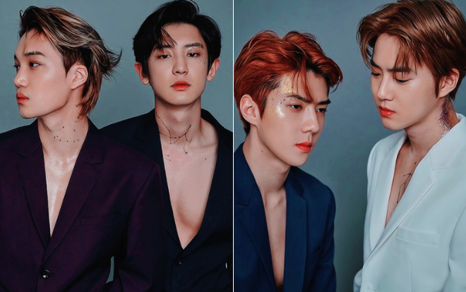 Style bắt mắt trong bộ lịch đón năm mới của EXO được fan khen nức nở