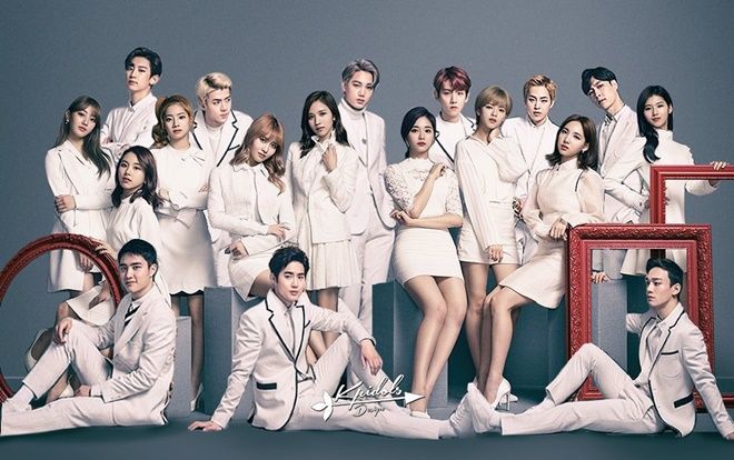 Mặc trận chiến fandom: TWICE - EXO đứng cạnh nhau vẫn là một kiệt tác