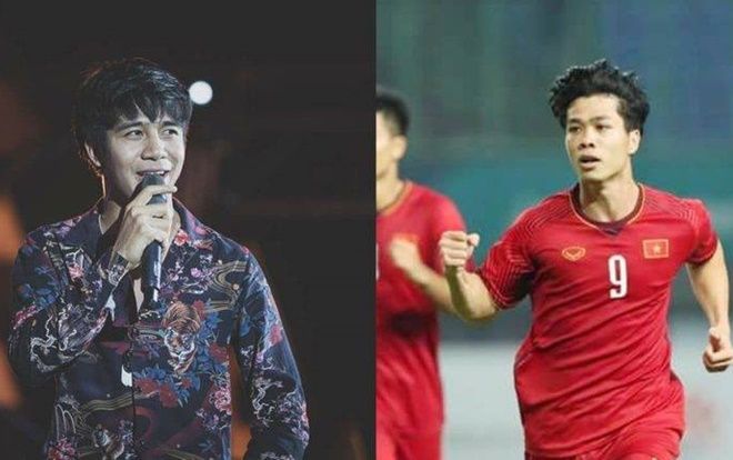 Công Phượng bị nhầm là anh em 'sinh đôi' với ca sĩ Thái Lan