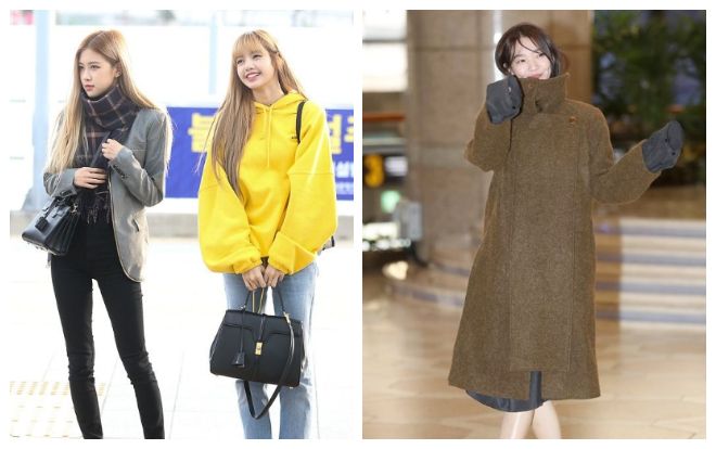 Cùng 'đổ bộ' sân bay, BlackPink thần thái đối lập nhau, bạn gái Kim Woo Bin vẫn nổi bật dù kín bưng