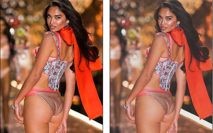 Dù 'đẹp hết phần thiên hạ' nhưng dàn thiên thần Victoria's Secret vẫn nghiện Photoshop thế này