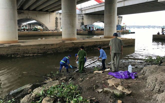 Cần thủ hốt hoảng tháo chạy khi thấy thi thể trôi trên sông Sài Gòn