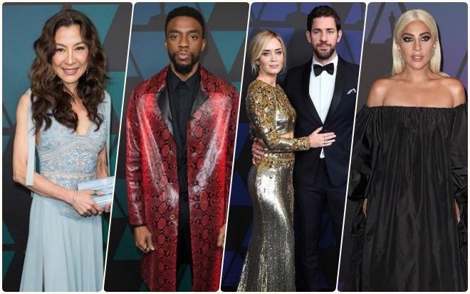 Nicole Kidman, Lady Gaga, Dương Tử Quỳnh và nhiều ngôi sao tỏa sáng tại Governors Awards 2018