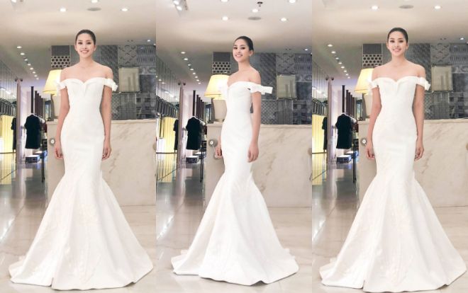 Dù được đánh giá là tuyệt tác nhưng váy đuôi cá của Tiểu Vy vẫn trắng tay ở Designer Awards