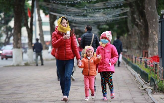 Miền Bắc tiếp tục đón không khí lạnh, vùng núi có nơi rét 13 độ C