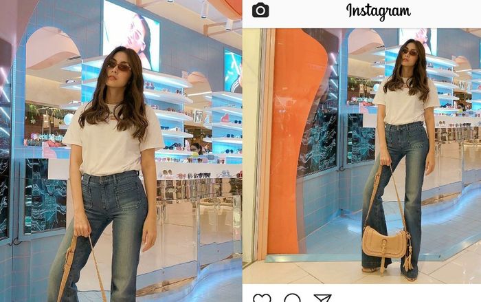 Hà Tăng đăng ảnh mà ai cũng tưởng dùng app 'kéo chân', nhưng hóa ra là nhờ món đồ này