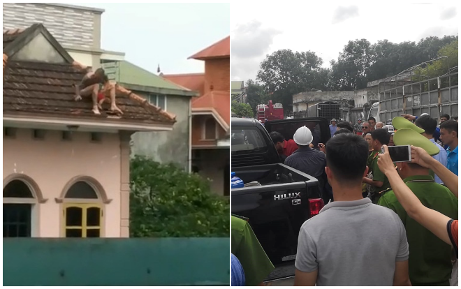 'Chí Phèo' ôm cháu bé hơn 1 tuổi thả từ mái nhà xuống đất: Nạn nhân nghi là con đối tượng, may mắn không bị thương