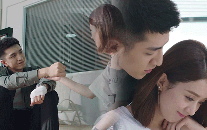 'Thời gian tươi đẹp của anh và em' tập 15 - 16: Kim Hạn lại tiếp tục làm anh hùng cứu mỹ nhân, Triệu Lệ Dĩnh hứa không rời xa