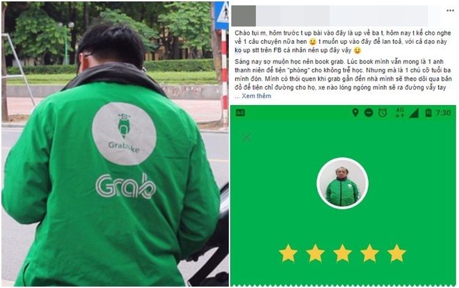 Muốn thêm tin yêu cuộc sống này thì hãy đọc ngay 2 câu chuyện cảm động đằng sau tài xế Grab
