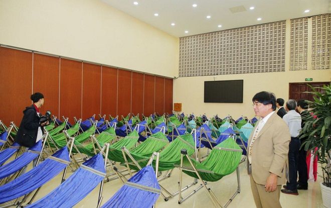 Một trường Đại học ở TP. HCM lắp máy lạnh cho sinh viên nghỉ trưa hoàn toàn miễn phí