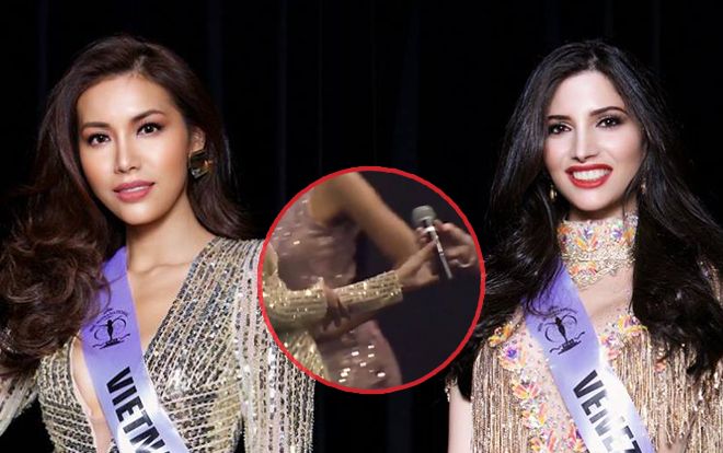 CLIP: Không 'đàn ông' như Miss Venezuela, Minh Tú nhận micro cũng 'sang' và đằm thắm đến thế này!