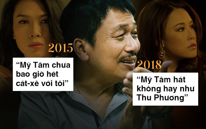 Nhạc sĩ Phú Quang: 2015 ca ngợi Mỹ Tâm hết lời - 2018 'dìm' không thương tiếc…