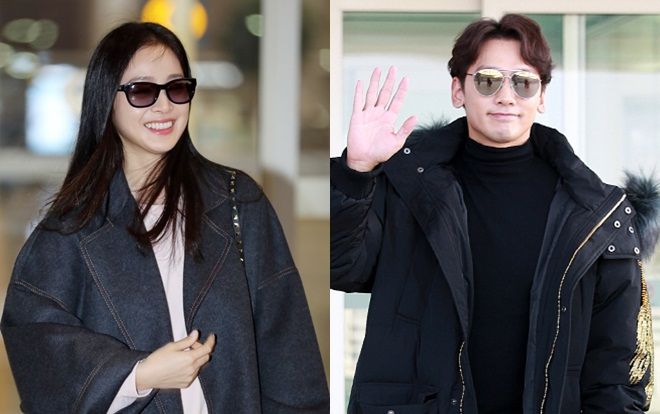 Vợ chồng Kim Tae Hee - Bi Rain 'đại náo' sân bay, lên đường đến Việt Nam và Singapore