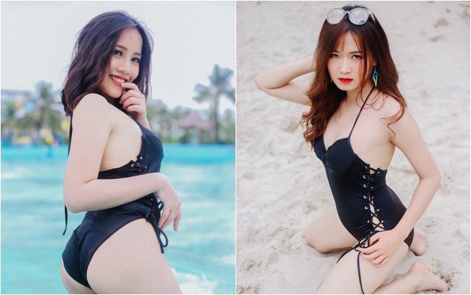 'Chất' như ĐH FPT: Thi Hoa khôi thí sinh diện toàn bikini đen khoe tất tần tật đường cong nóng bỏng