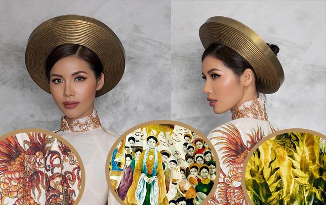 Vén màn 'bí mật' Hoàng Bào đầy 'diễm lệ' mà Minh Tú mang đến Miss Supranational