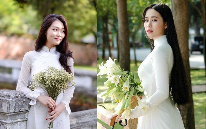 Ngắm nhan sắc thí sinh ba miền trong tà áo dài truyền thống trước thềm Bán kết Hoa khôi Sinh viên 2018