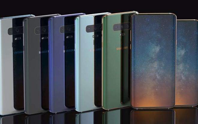 Đã mắt ngắm Samsung Galaxy S10 tuyệt đẹp, có bản màu xanh chất ăn đứt iPhone Xs Max