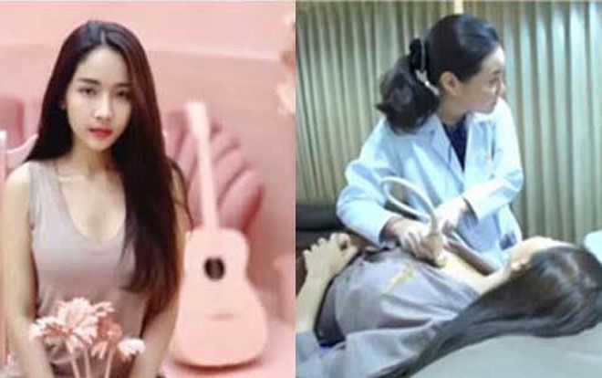 Đang 'yêu' với bạn trai, cô gái bị vỡ túi độn ngực mà không hay biết