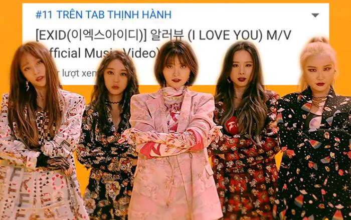 Tận dụng cuối tuần, V-LEGGO cày view đưa 'I Love You' thăng 19 hạng Top thịnh hành Youtube